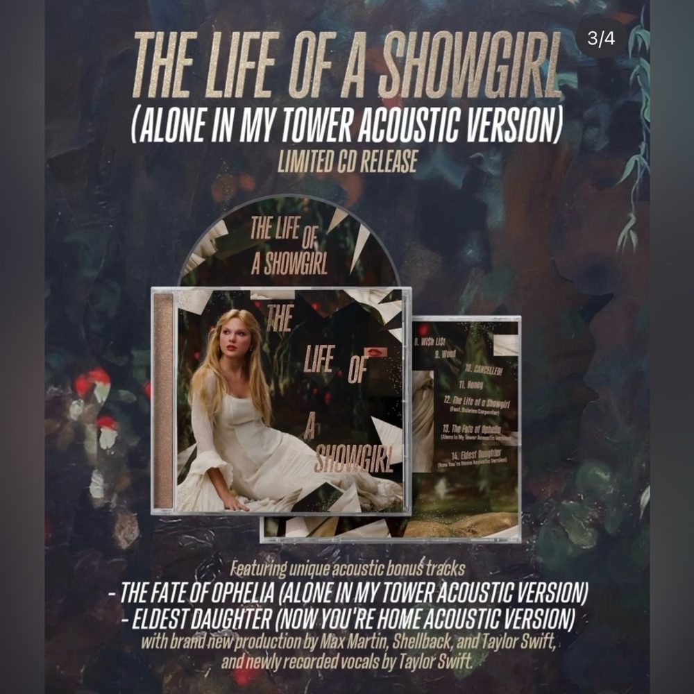The Life of a Showgirl Limited CD